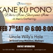 Kane Kupono, Men's Gathering @ Uncle Willy's Hale