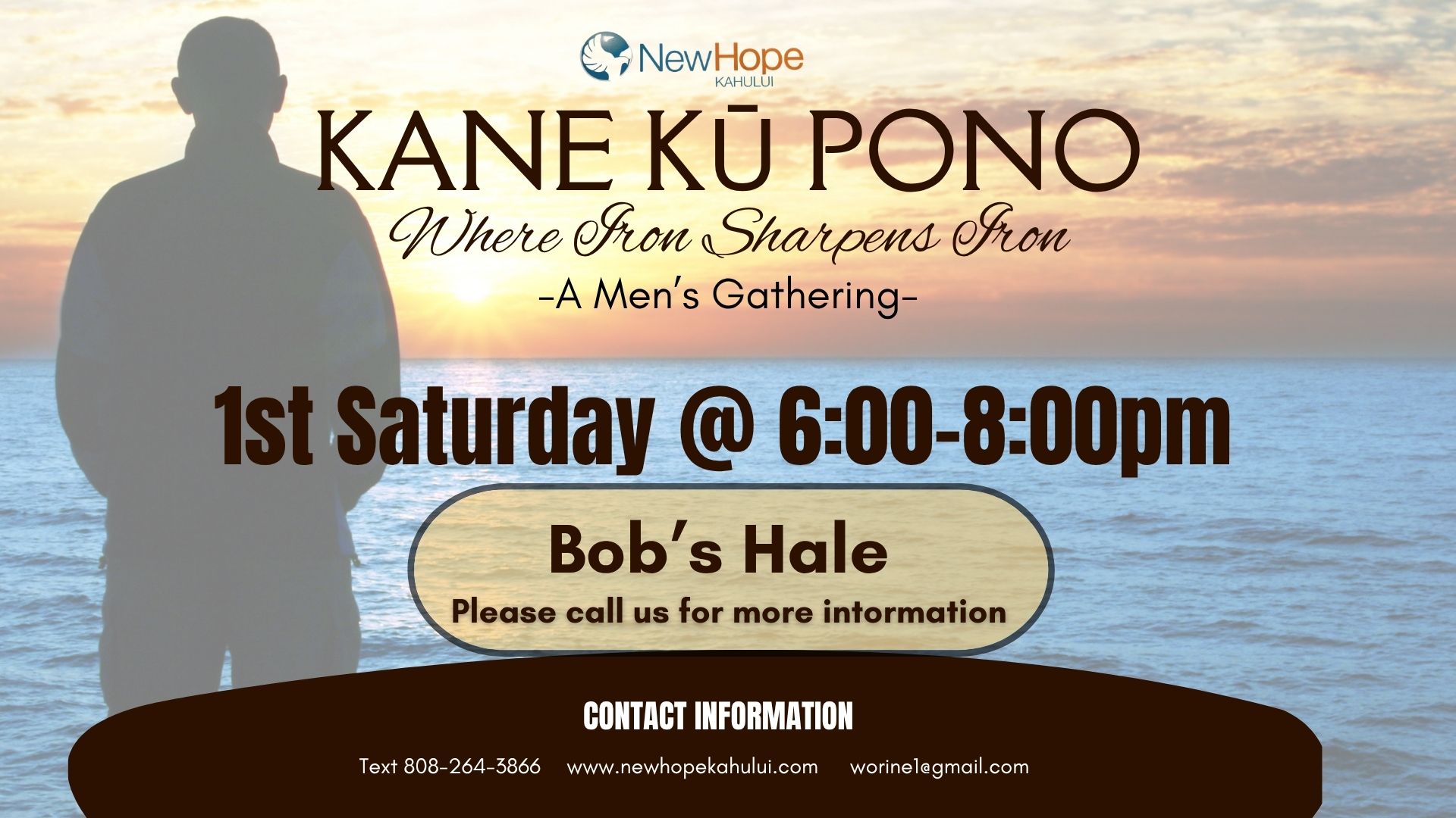 Hale Kupono at Bob's Hale